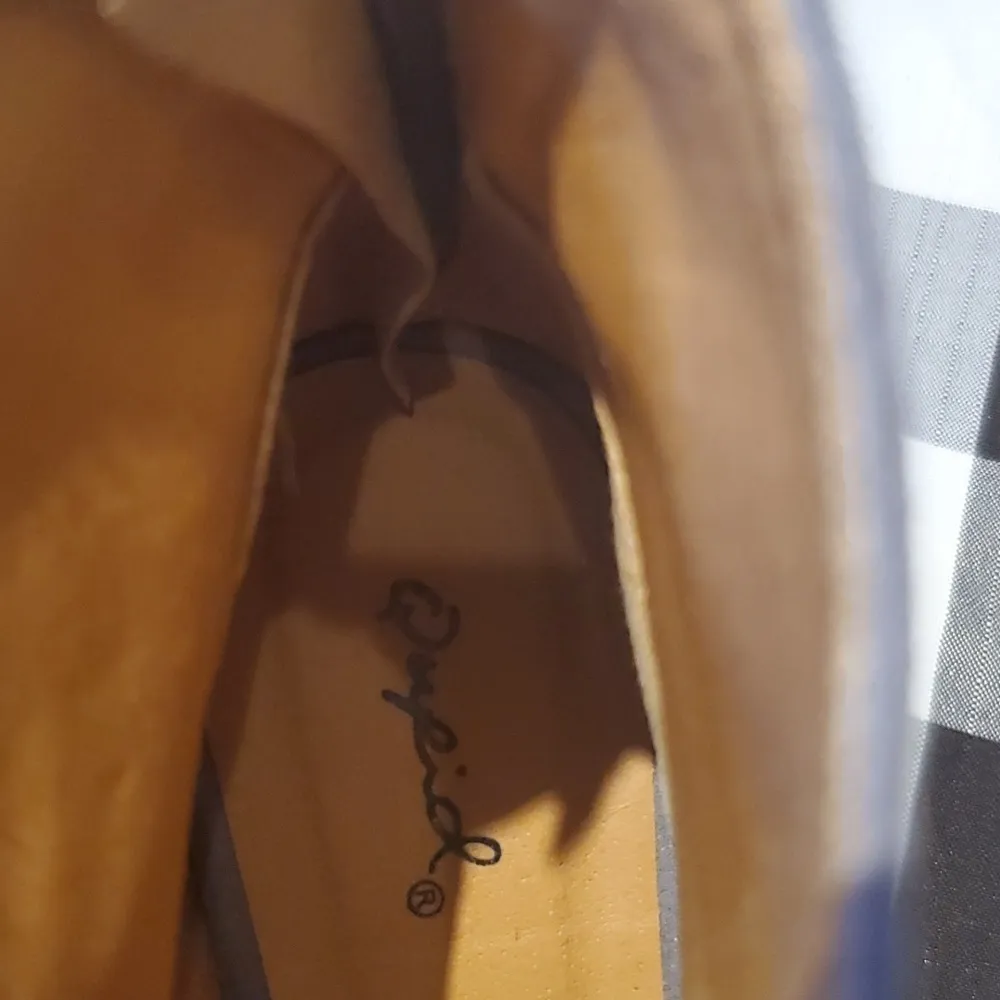 Qupid Peep Toe Boots size 10 - Image 2