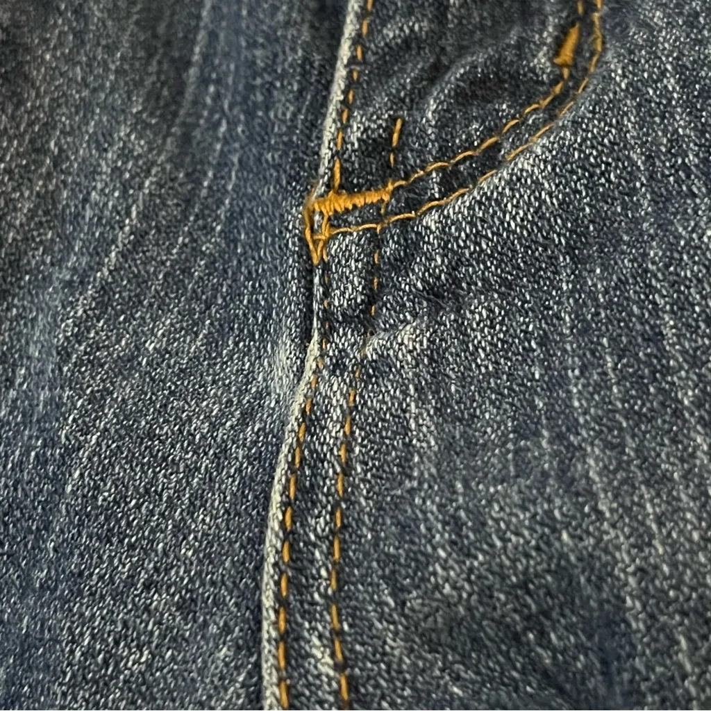 Vintage Y2K St. John’s Bay Stretch Flare Jeans Mid Rise Petite Blue 8P - Image 3