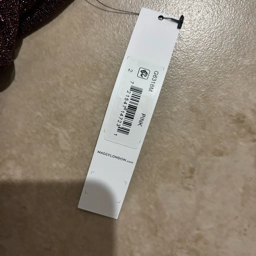 Maggy London Alessia Dusty Pink Midi Dress Size 2 - Image 11