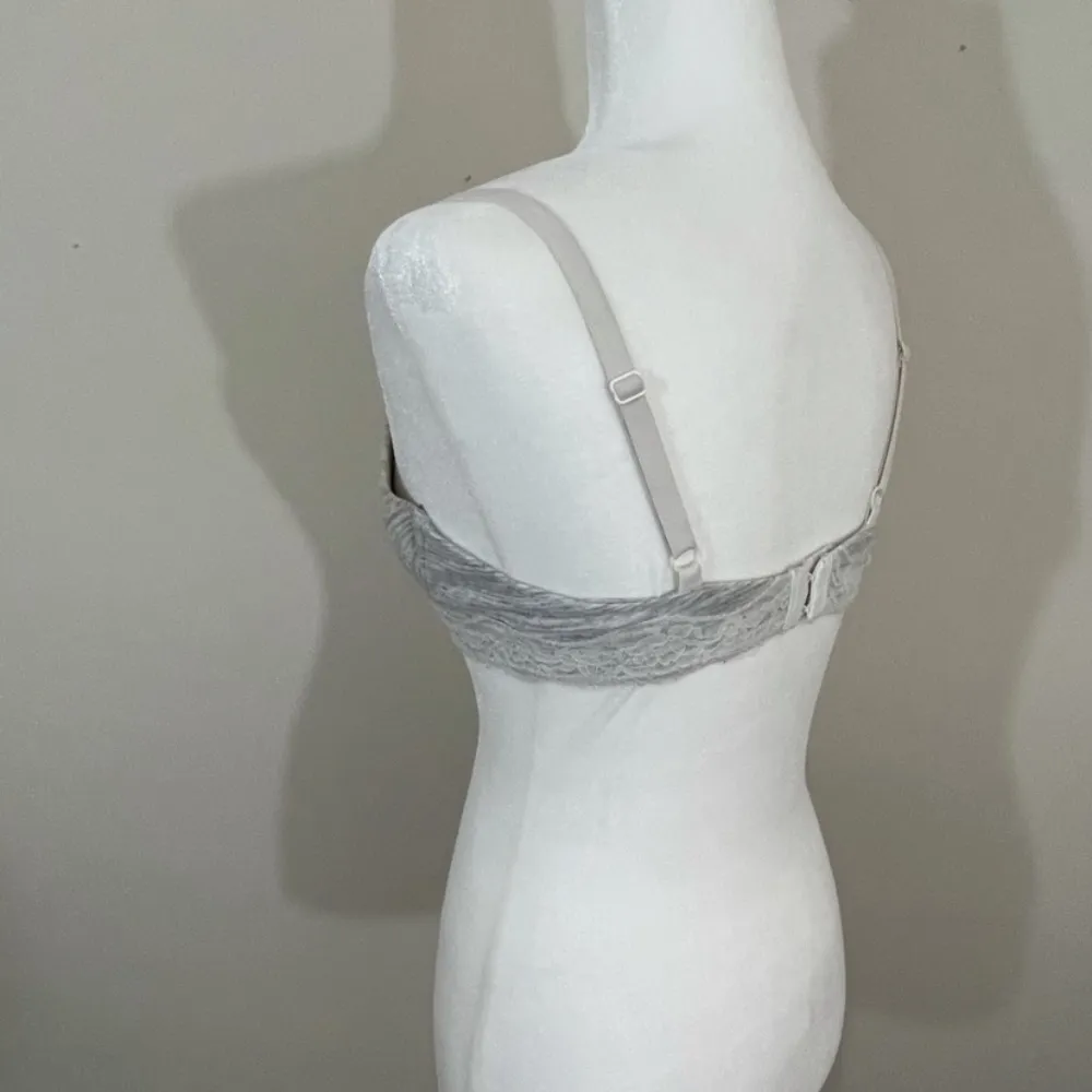 Gilligan & O Malley  sz 36 C bra heather gray EUC - Image 4