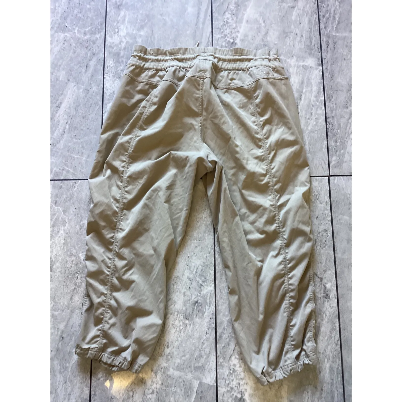 The North Face Womens Cargo Capris Jogger Pants Khaki Beige XL TG - Image 3