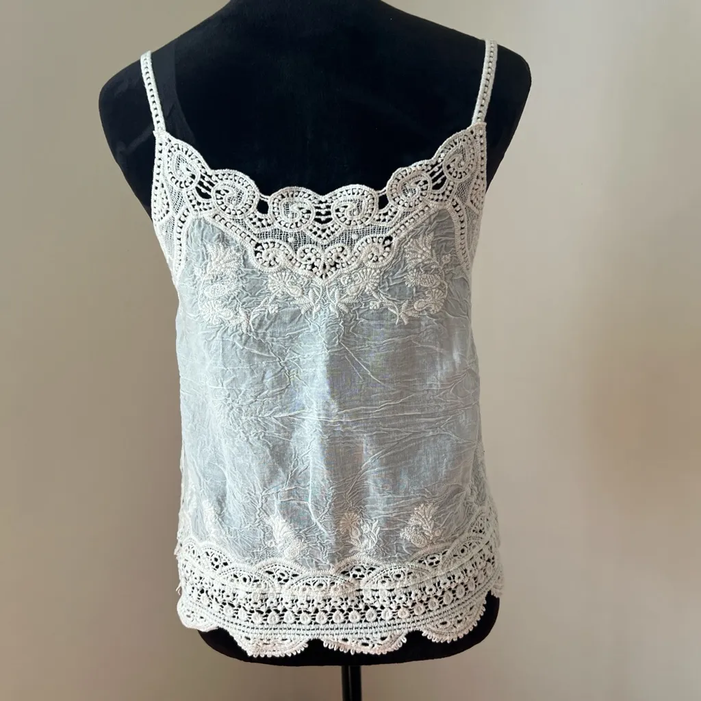 Lacey Camisole Top Size M - Image 3