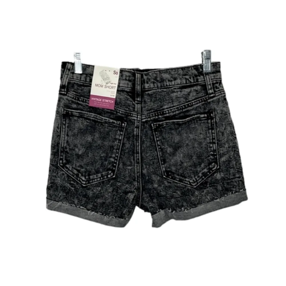 New acid wash Mom shorts size 5 size 27 distressed shorts high rise vacation - Image 3
