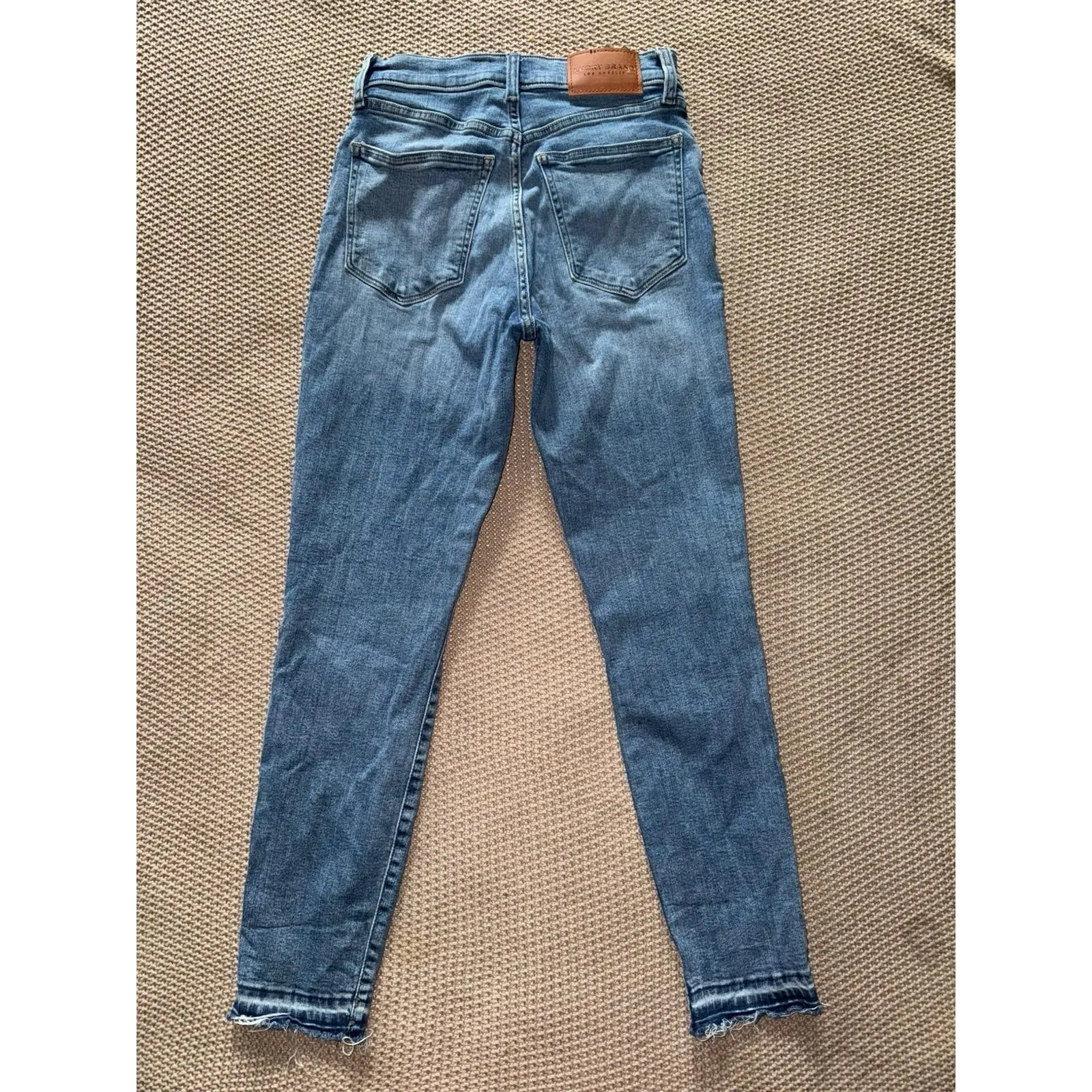 Lucky brand Women's Sofia‎ Ankle Jean Blue Denim Dark Wash Size 6 - Image 5
