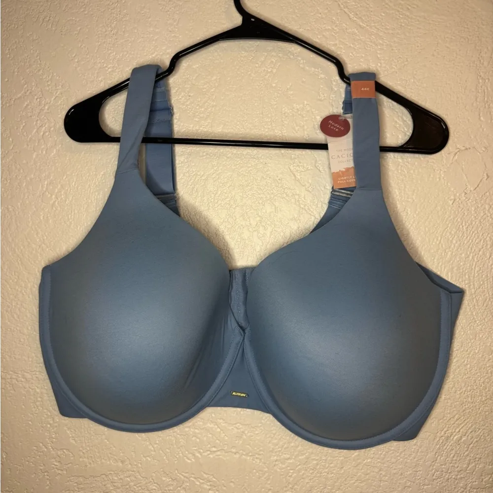 Cacique Modern Luxe Lightly NWT Lined Full Coverage Bra Allure Size 44H - Image 5
