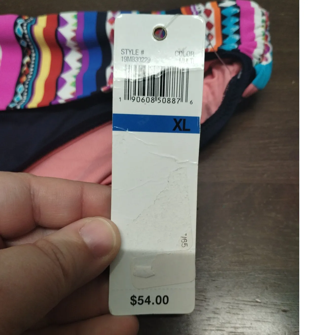 Anne Cole NWT Size XL Multicolor Boho Tribal Swim Separates Bikini Bottom - Image 6