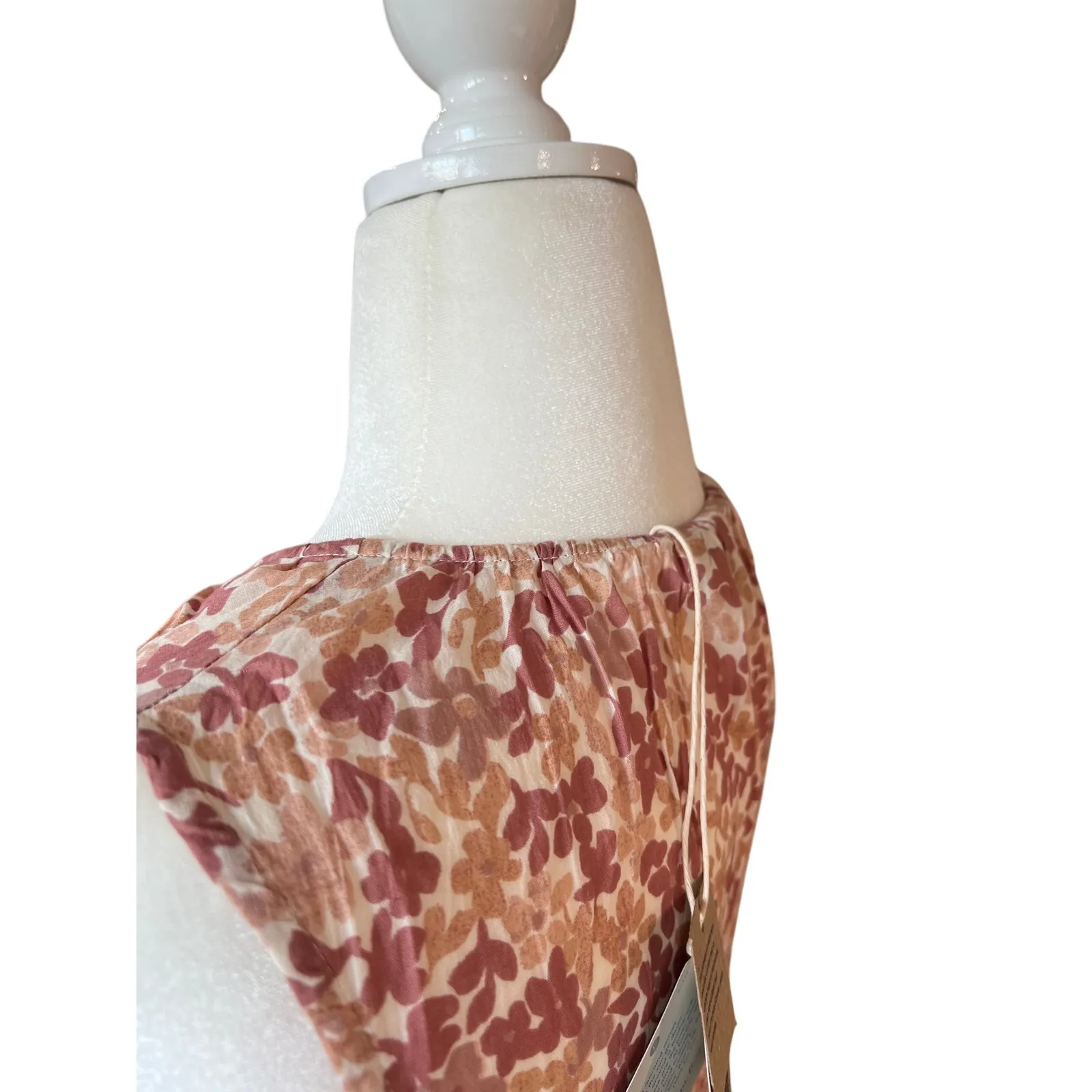 Faherty Mira Sleeveless Maxi Dress in Figueroa Floral Size L 57"L Loose NWT $178 - Image 14