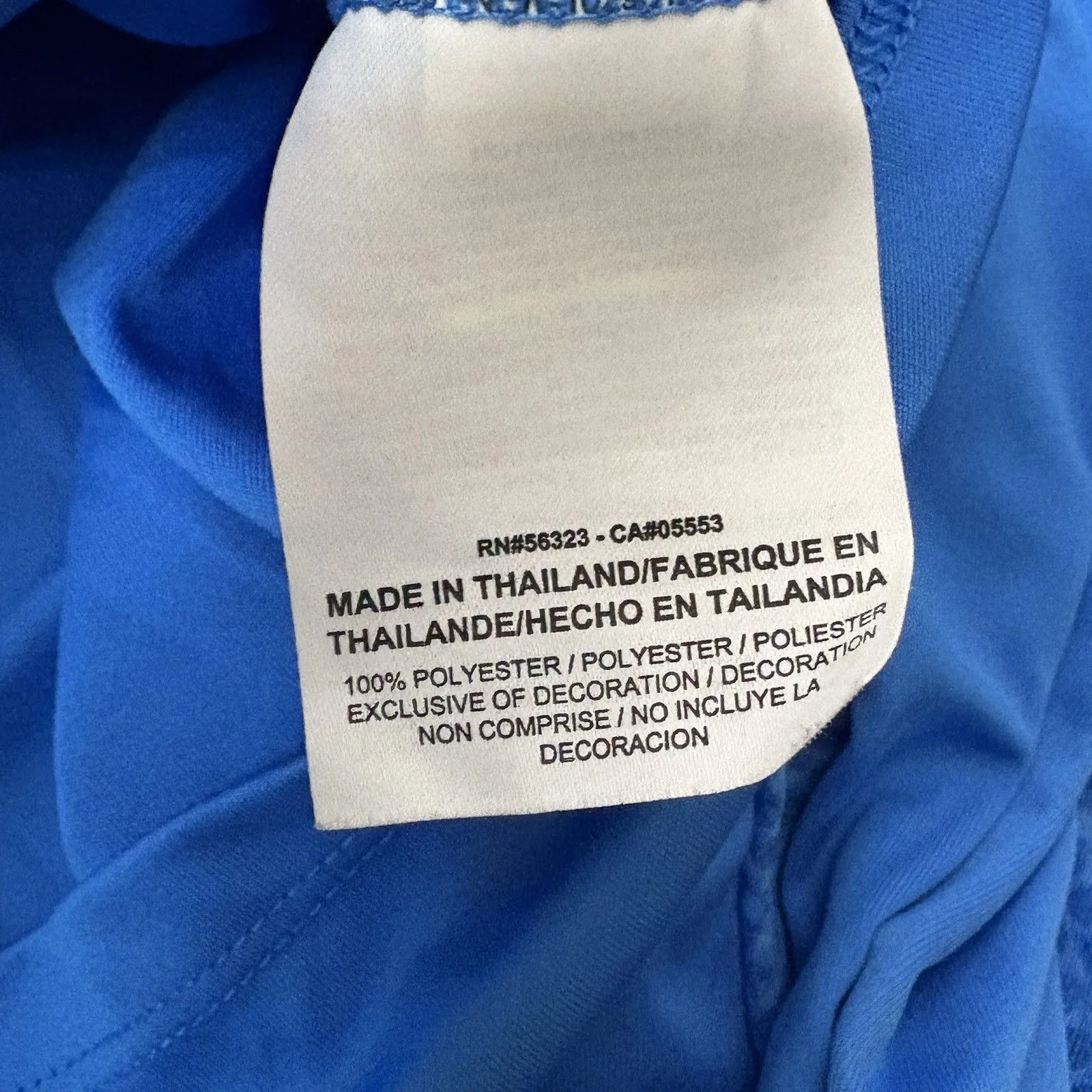 Nike Dri Fit Run Fast Long Sleeve Running T-Shirt Top Blue 799576-435 Women’s M - Image 4