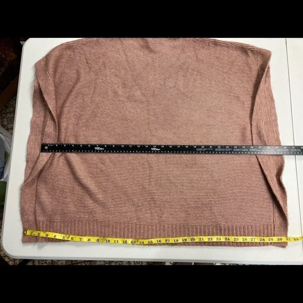 UNIVERSAL THREAD,Peachy/Tan Sweater Vest,longline‎ - Image 4