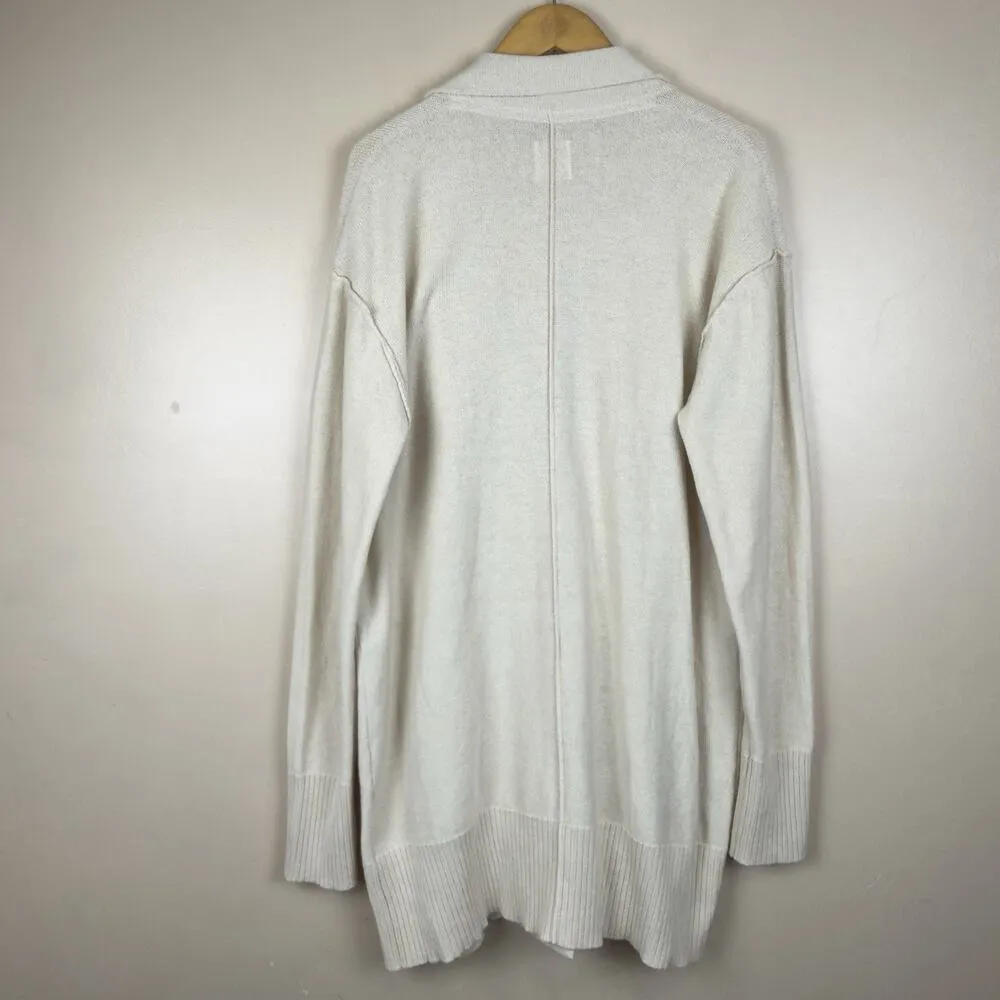 Free People We The Free Desert Knit Blazer Oversized Women Beige Size M - Image 9