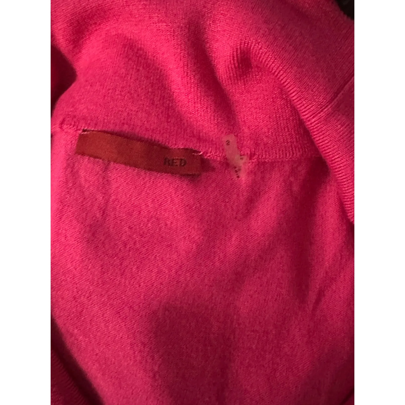 RED Pink and Black Women's Sweater Small - Image 4
