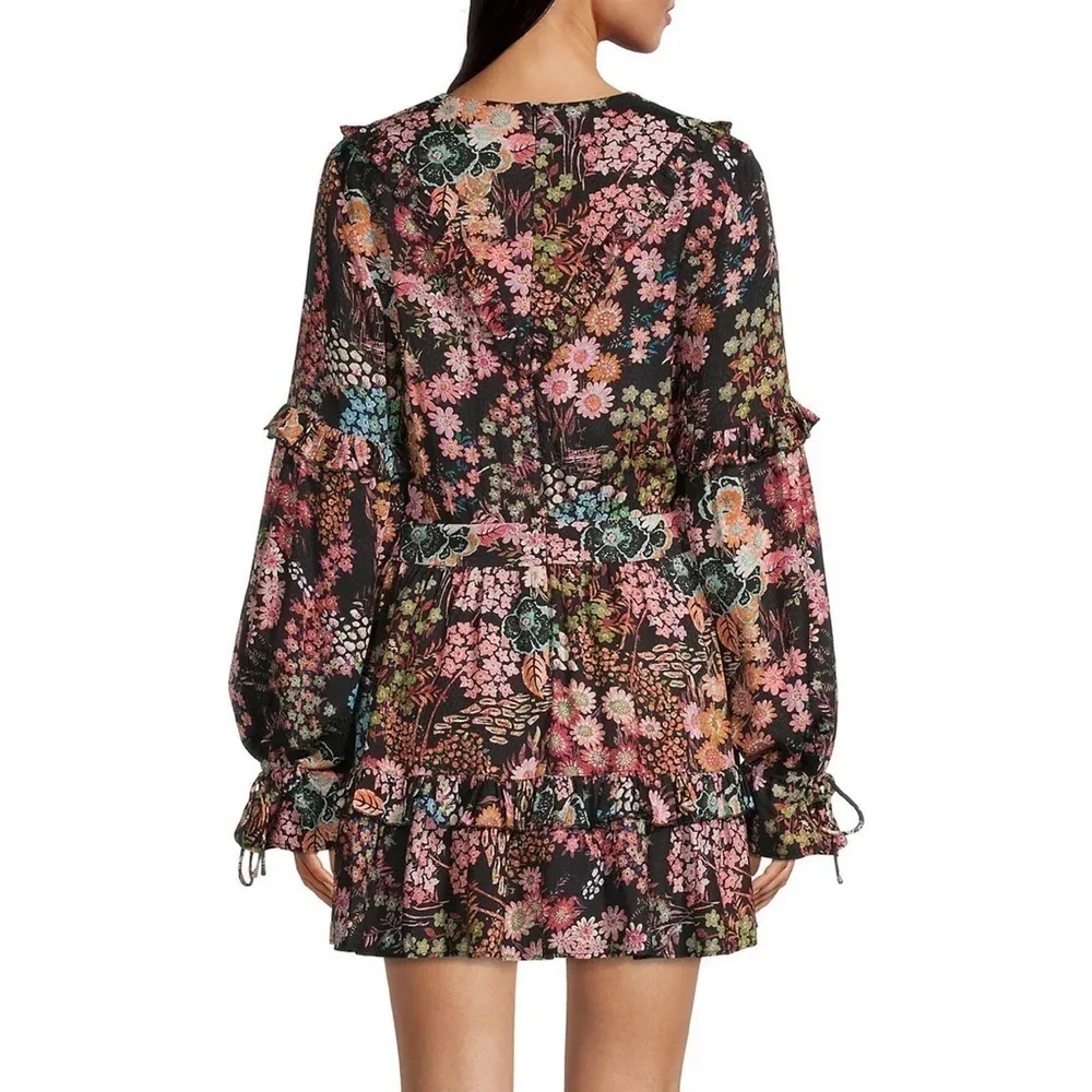 Ted Baker Hendria Ruffle-Trim Mini Dress‎ - Image 5