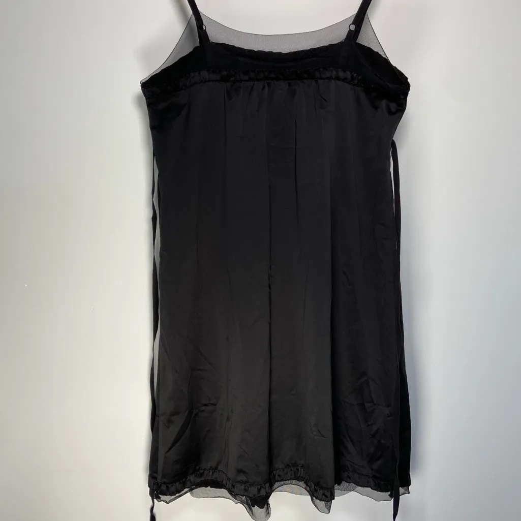 Simply Vera Wang Babydoll Slip Dress Mini Milkmaid Old Money Feminine Whimsygoth - Image 6