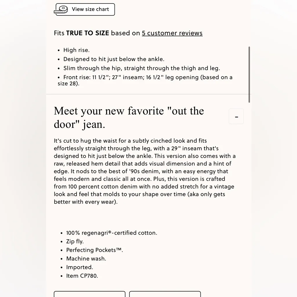 J.Crew Petite nipped straight jean in rigid Kate Wash - Image 3