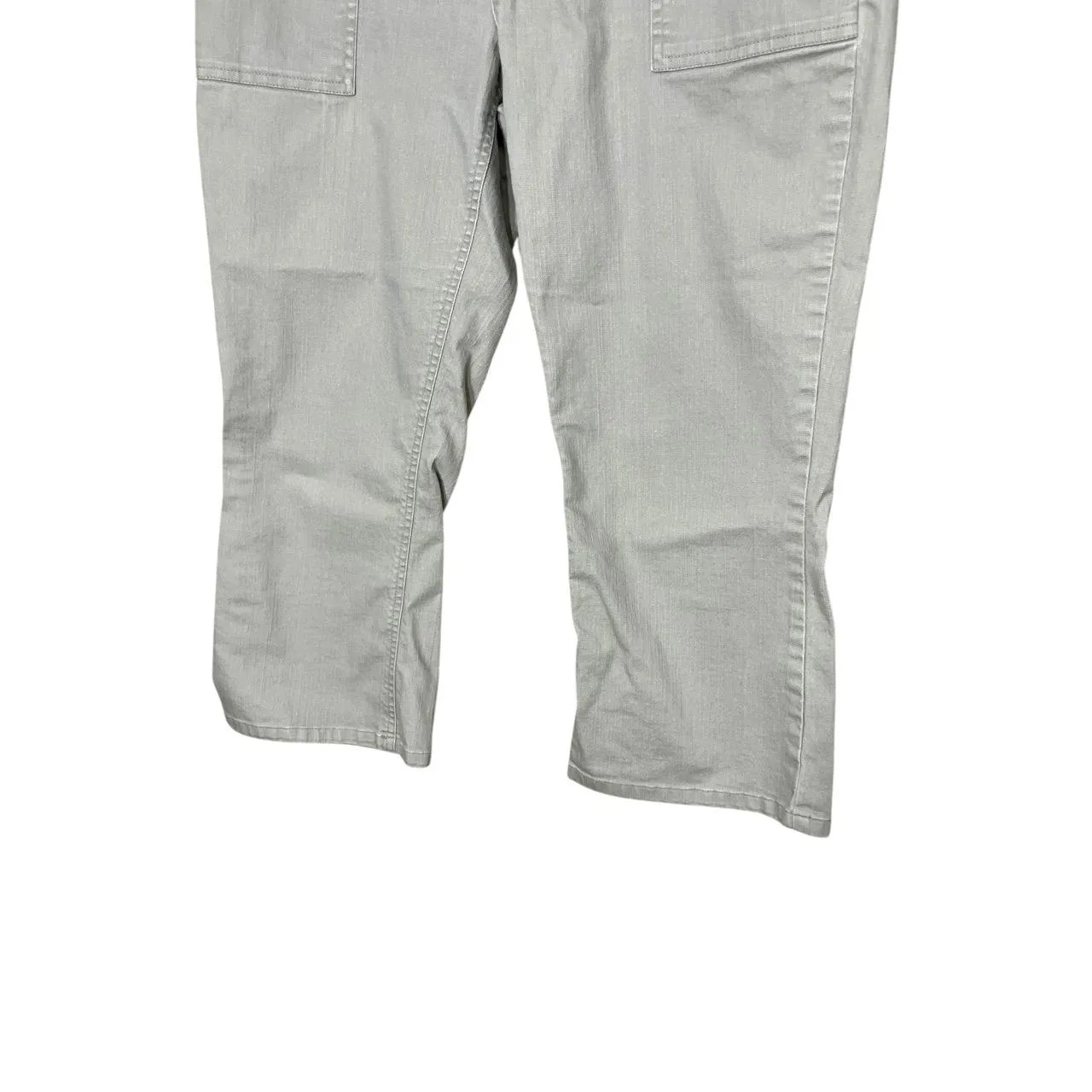 Mudd‎ Y2K Low Rise Khaki Capris Pants Size 11 - Image 3