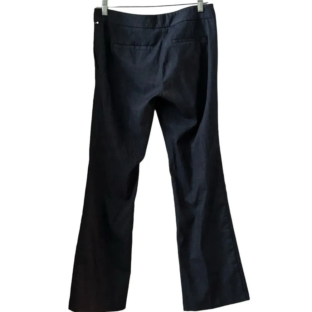 7th Avenue New York & Company Women's Dark Blue Dress Pants Size 4 Formal - Image 5