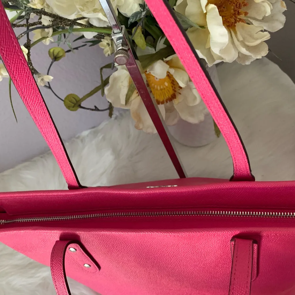 Coach Pink Tote Bag & Wallet - Image 5