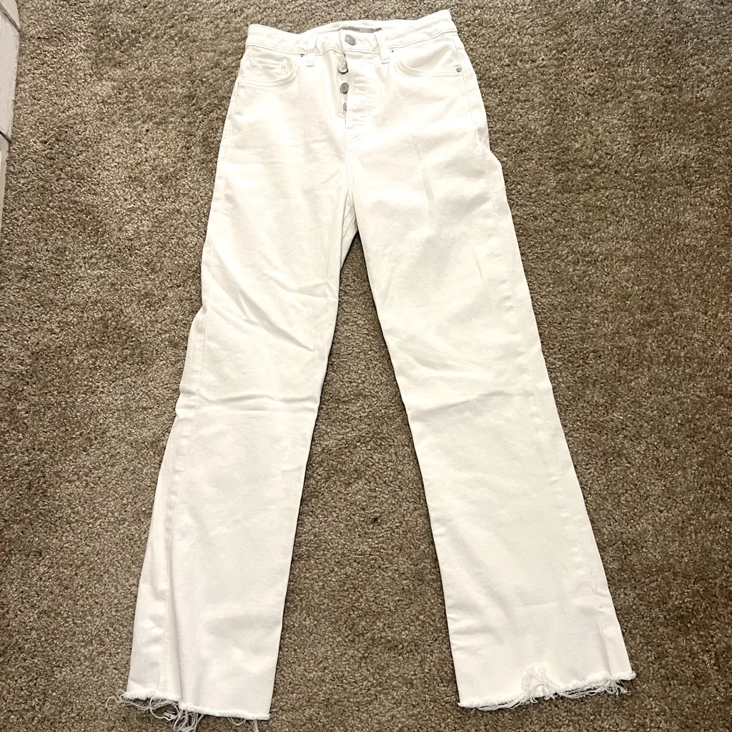 Hudson Faye ultra high rise‎ boot cut crop 25 $360 - Image 5