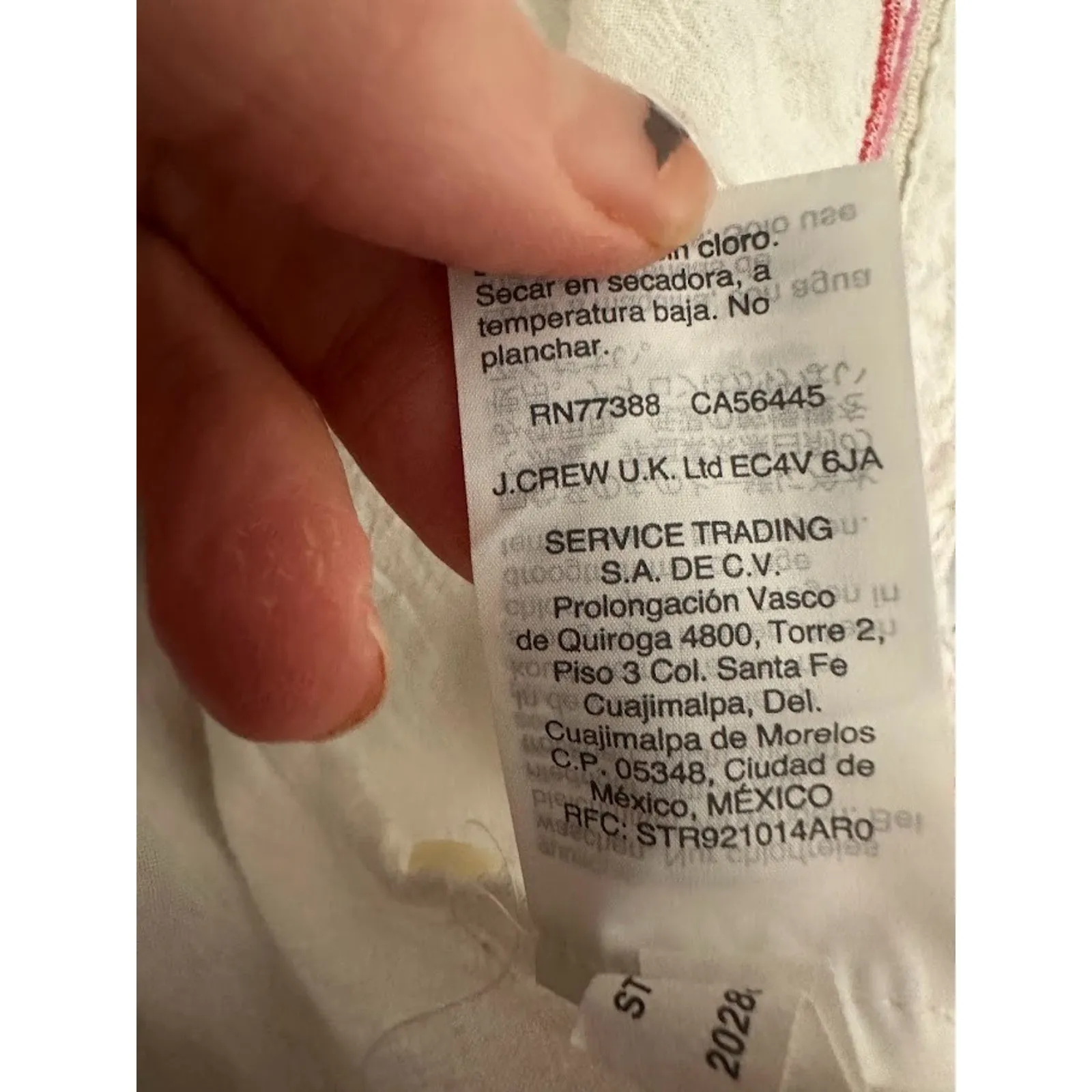 Madewell Womens M Embroidered Flower Sandblossom Top White Boho Hippie Flowy - Image 8