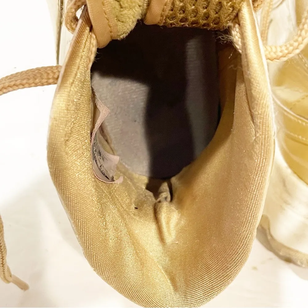 Nike Michelle Wie P.E.Blazer Womens Size 7 Gold Golf Shoe Sneaker Mid Top - Image 6