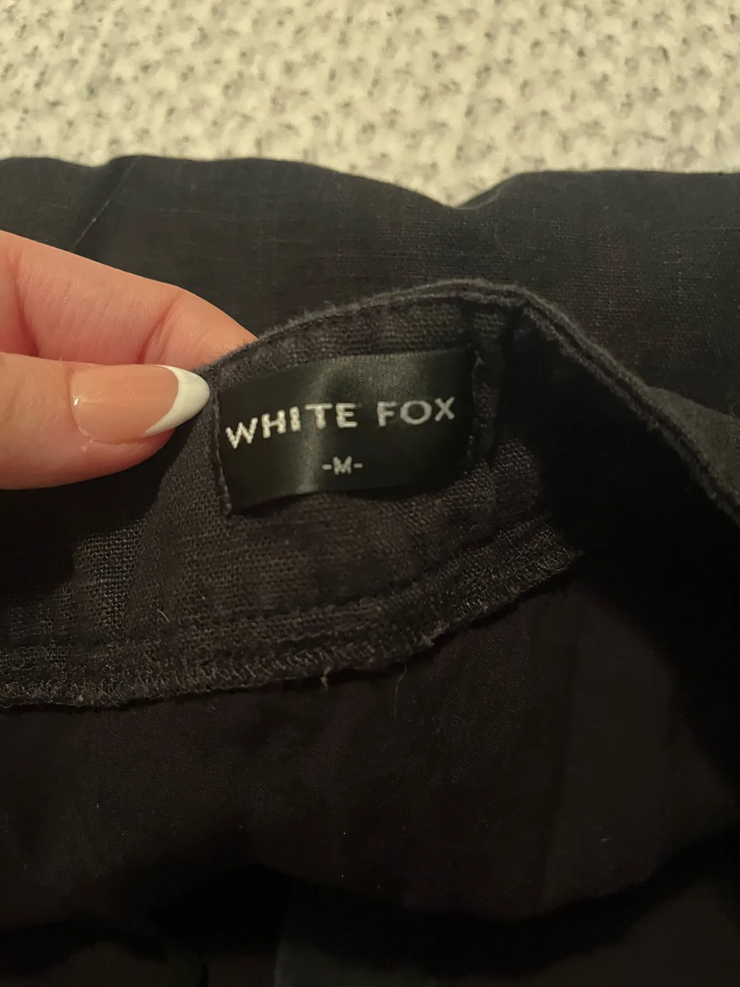 White Fox Boutique Black Skirt Mini - Image 2