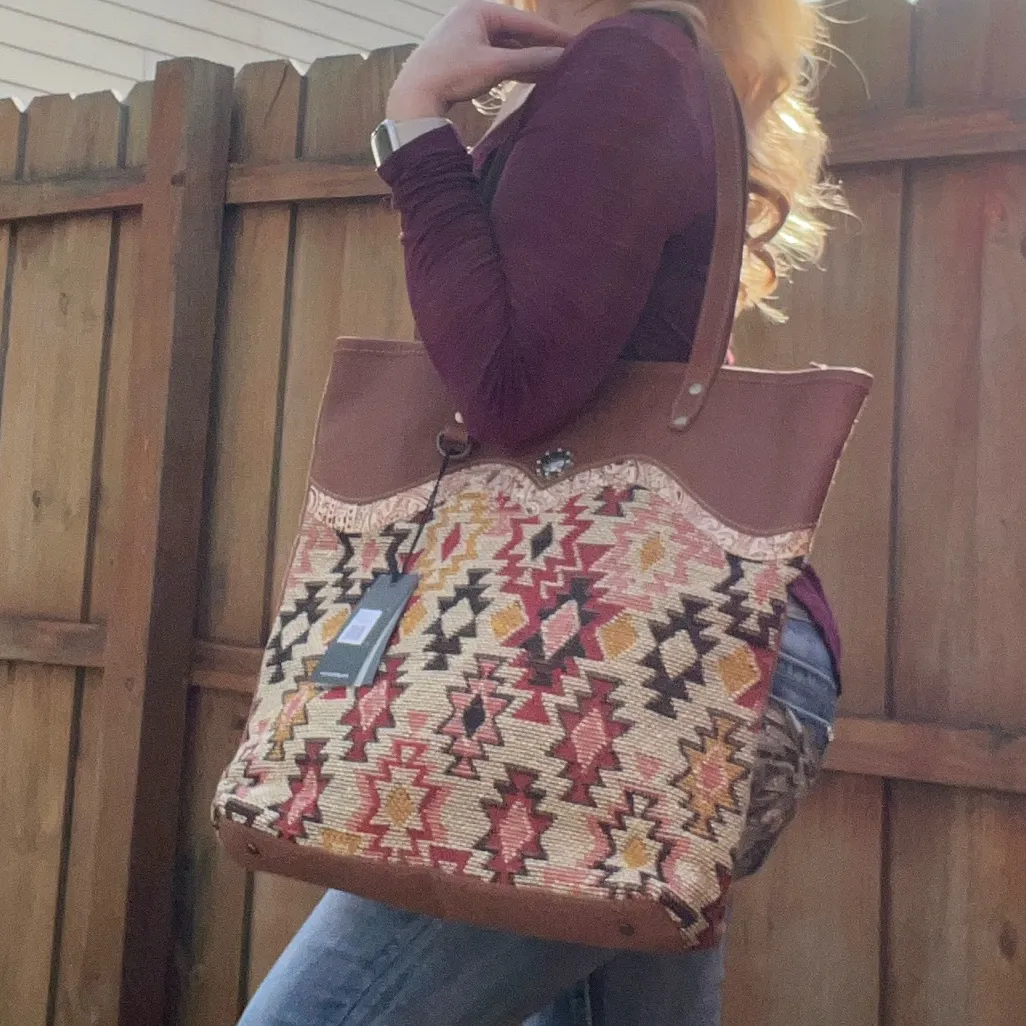 Myra Bag-Desert Bloom Tall Tote - Image 2