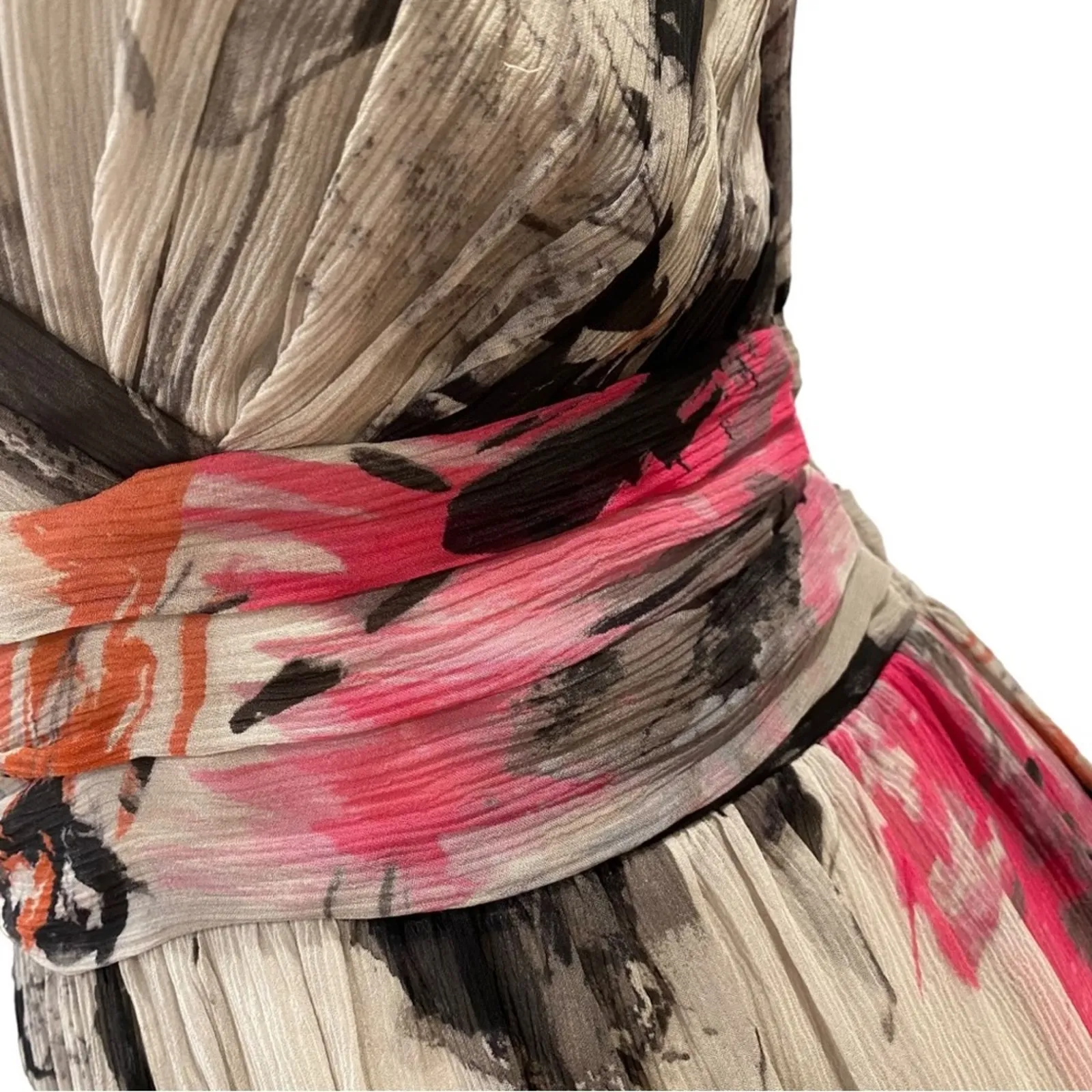 Vintage Cocktail Dress 8 Y2K Silk 90s Fairy Semi Formal Small Party Spiegel Med Black - Image 11