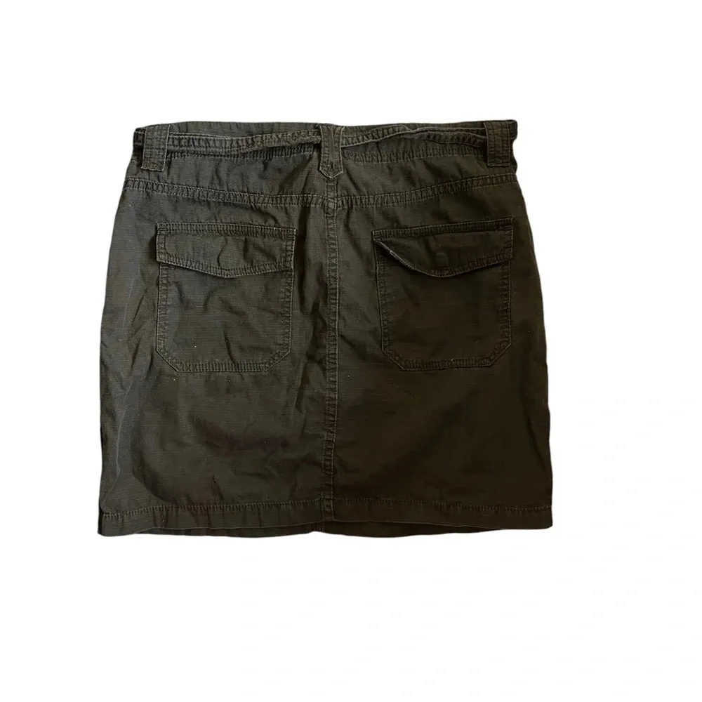 Calvin Klein Y2K Brown Cargo Utility Skirt 12 - Image 3