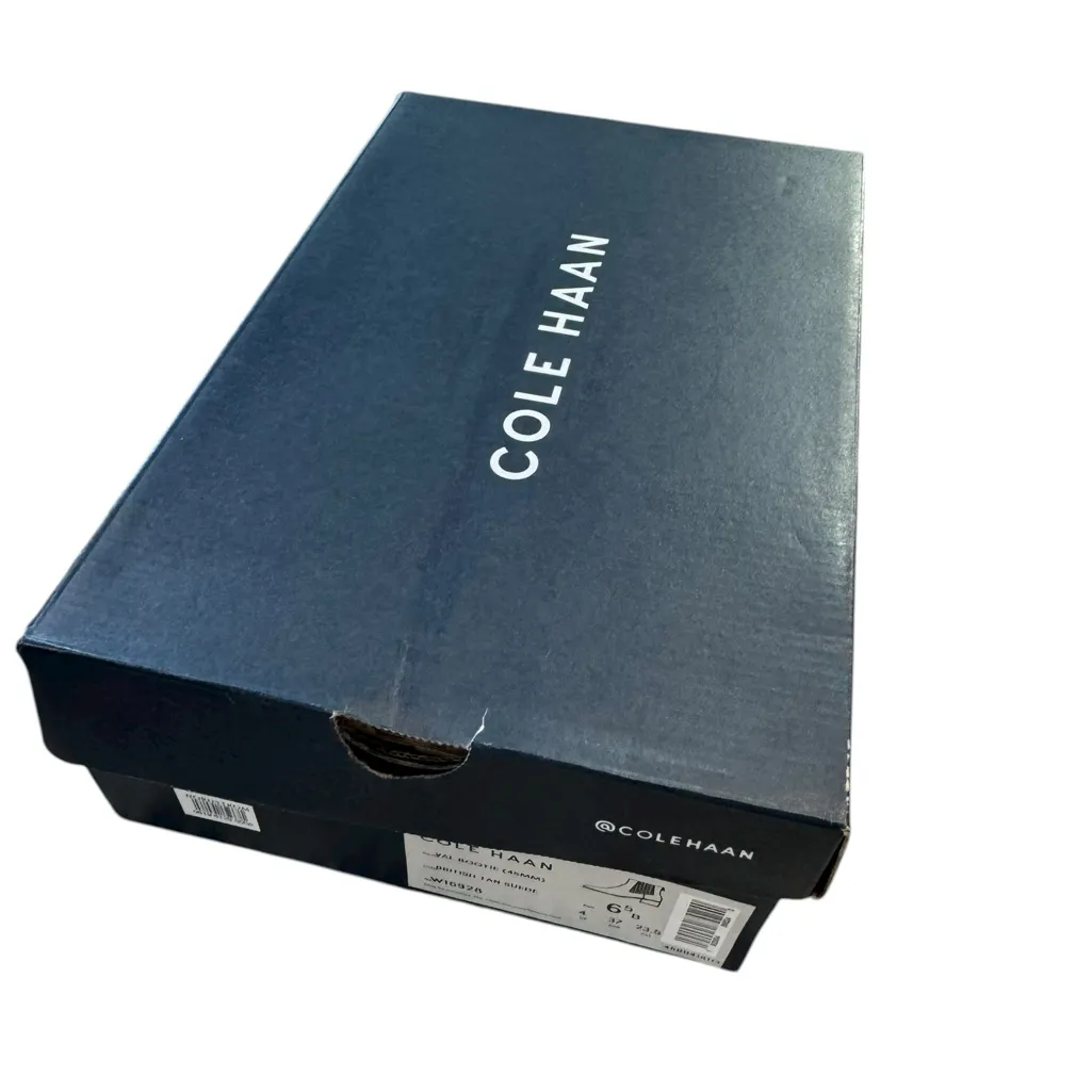 Cole Haan VAL Bootie 45mm British tan suede size 6.5 NEW Ankle boots - Image 2