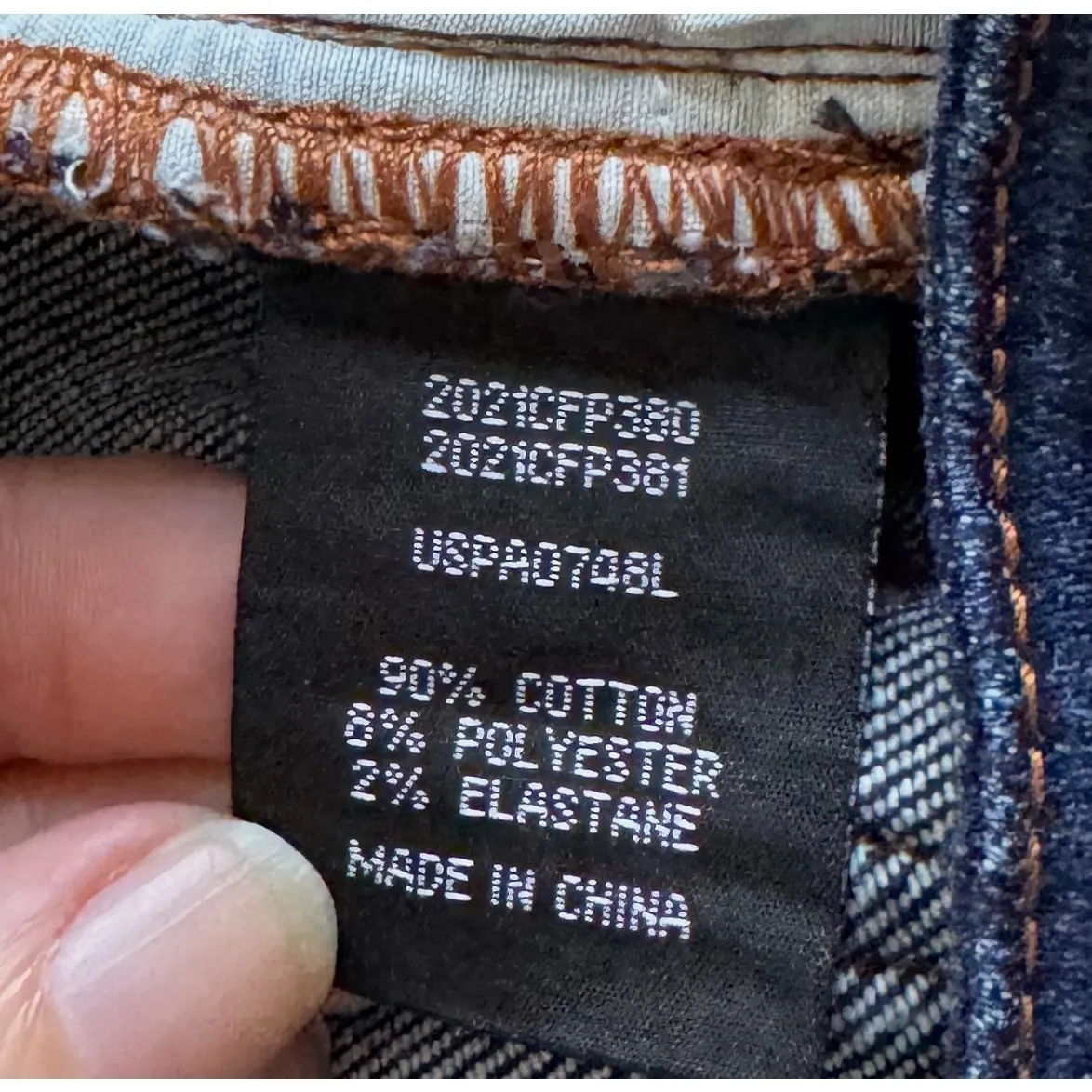 Universal Standard Skinny Mid Rise Stretch Denim Jean Dark Wash Blue Size 00 NEW - Image 10