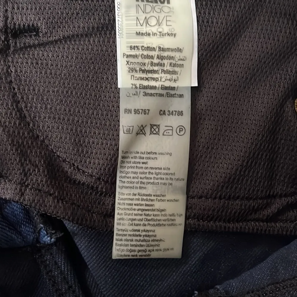 New Mavi Indigo Move Ida Mid rise Mermaid flare jeans in indigo size 27 Black - Image 8