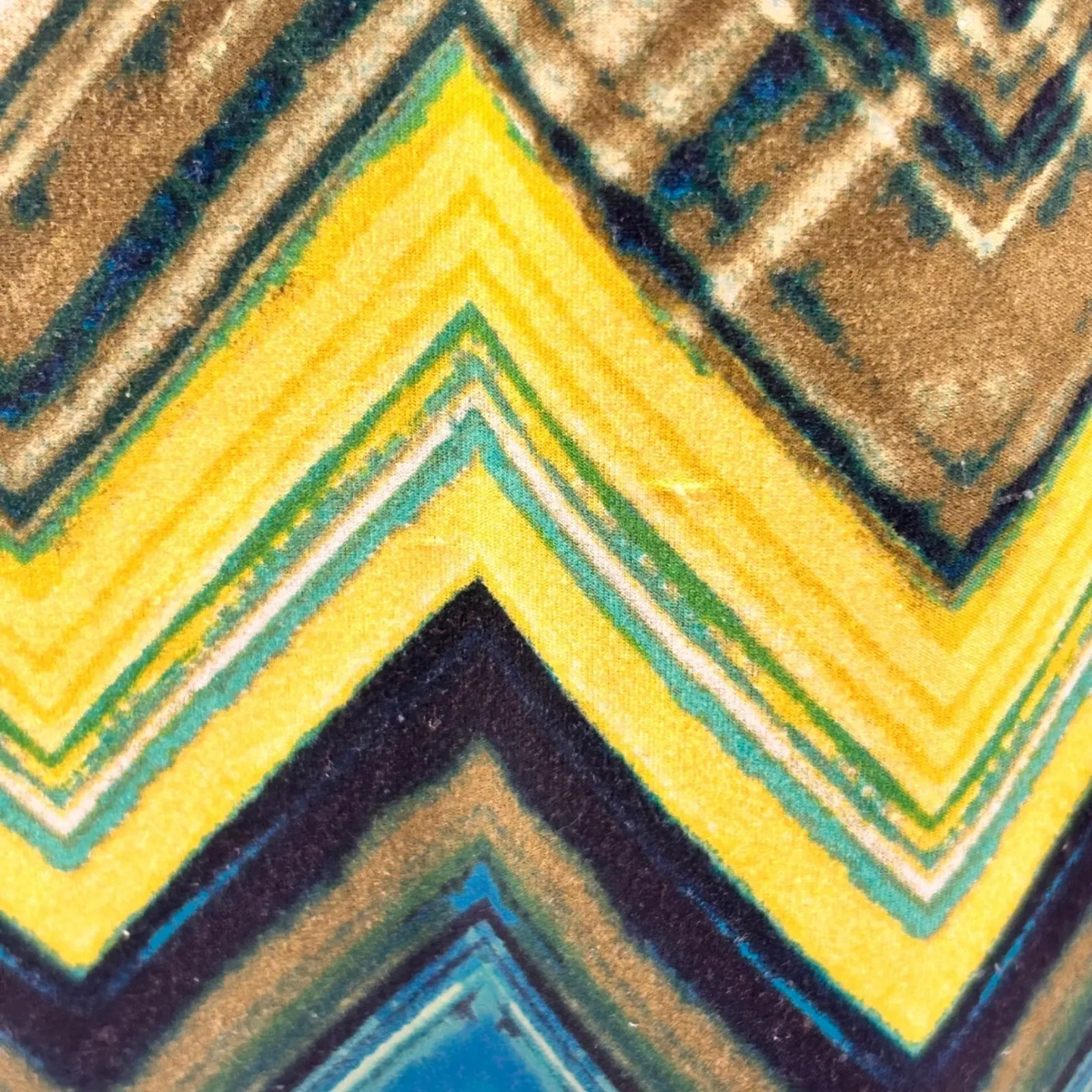 Susan Graver Liquid Knit Blouse Blue XL - Image 11