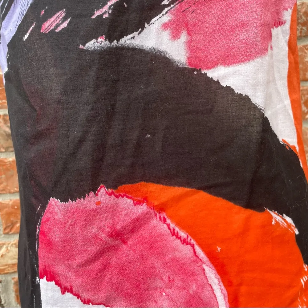 colorful abstract printed minidress / XS / Excellent condition - Image 6