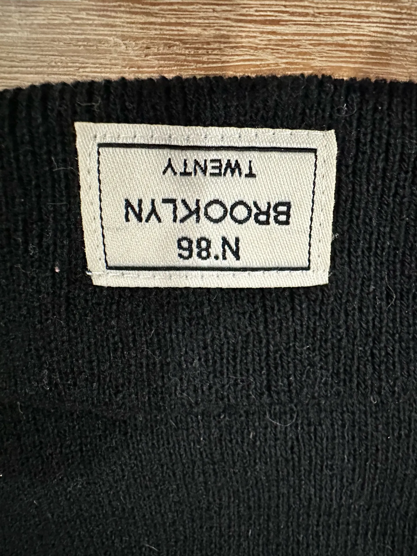 Black N. Brooklyn Twenty beanie NWOT - Image 2
