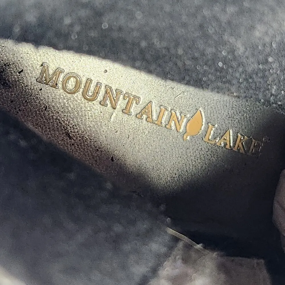 Mountain Lake Dress Boots Side Zip Closure With Buckle Square Toe Black Size 8.5 - Image 3