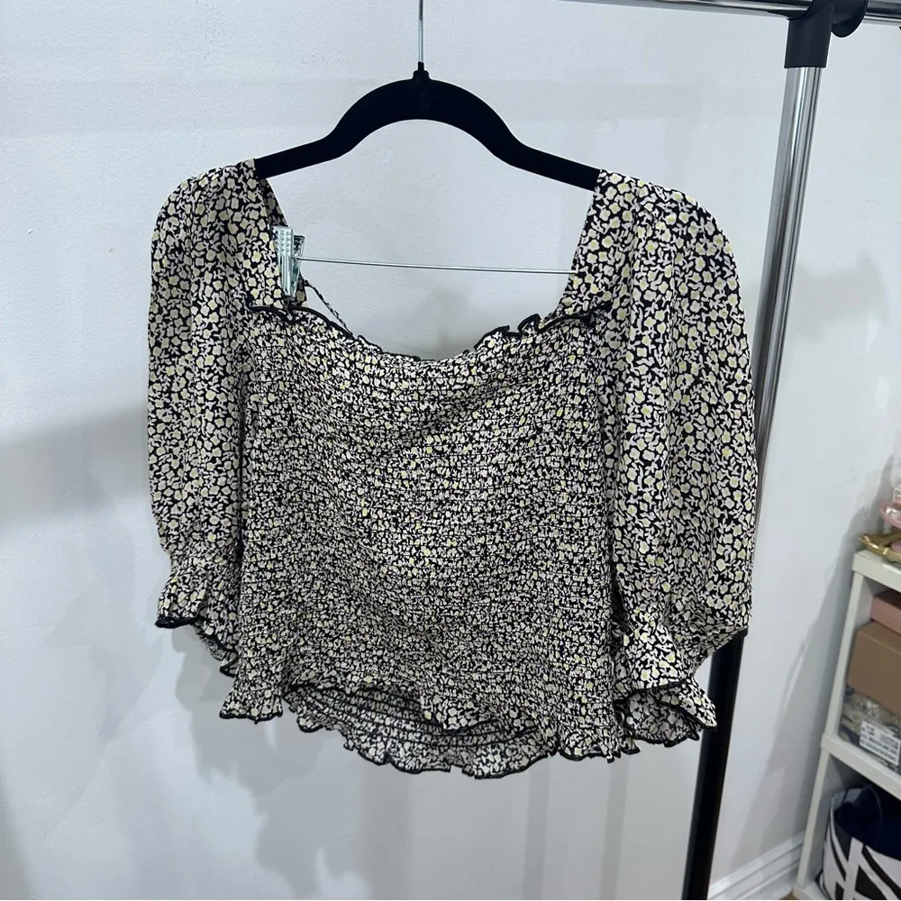 Floral Print Women's Top - Image 2
