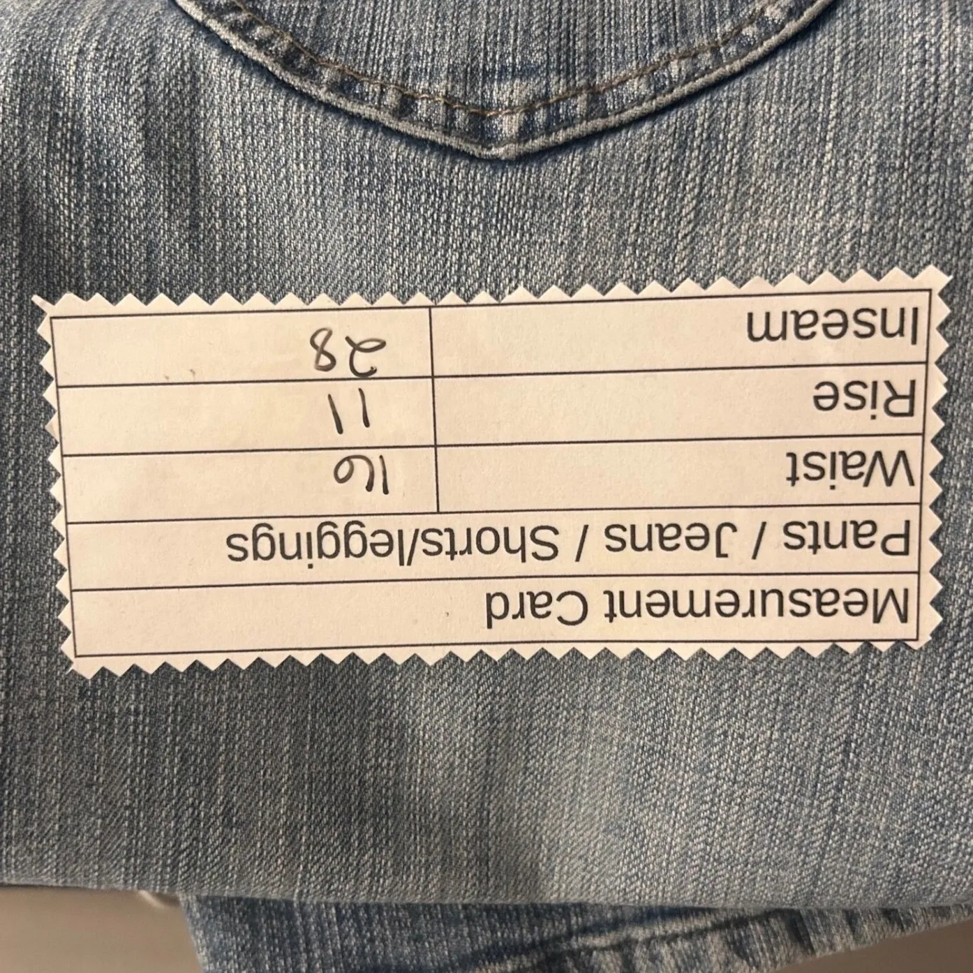 Chicos Straight Leg Jeans Blue 12 Or‎ 2 - Image 6