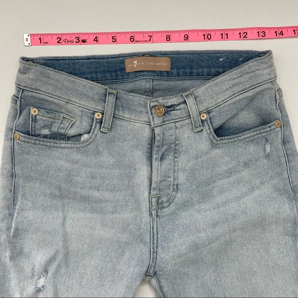 7 For All Mankind Women’s JOSEFINA Jeans Size 26 at - Image 5