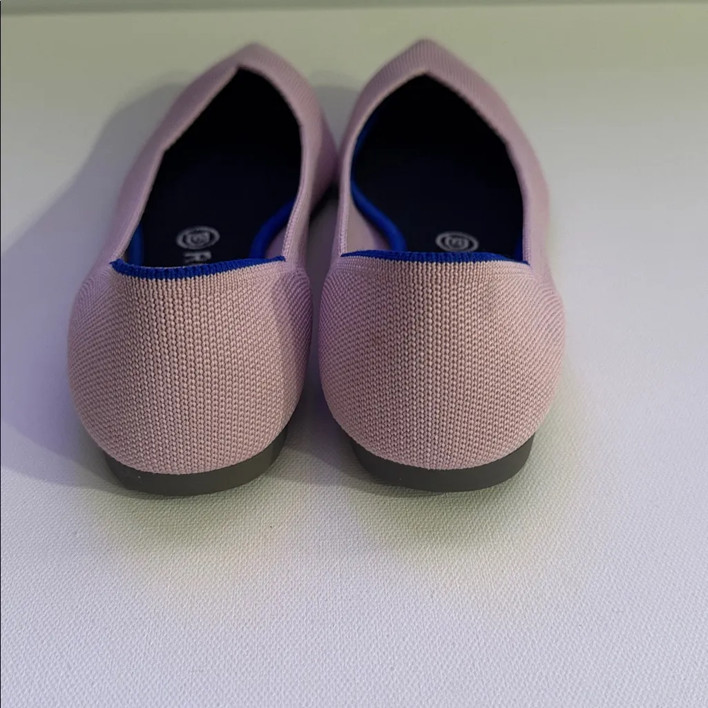 Rothy's Pointed Pink Flats Size 10 Spring Summer Travel Vacation Business Casual - Image 3