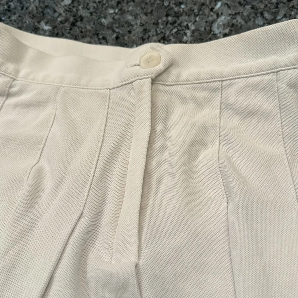 Elodie white skirt with double black stripe EUC - Image 5