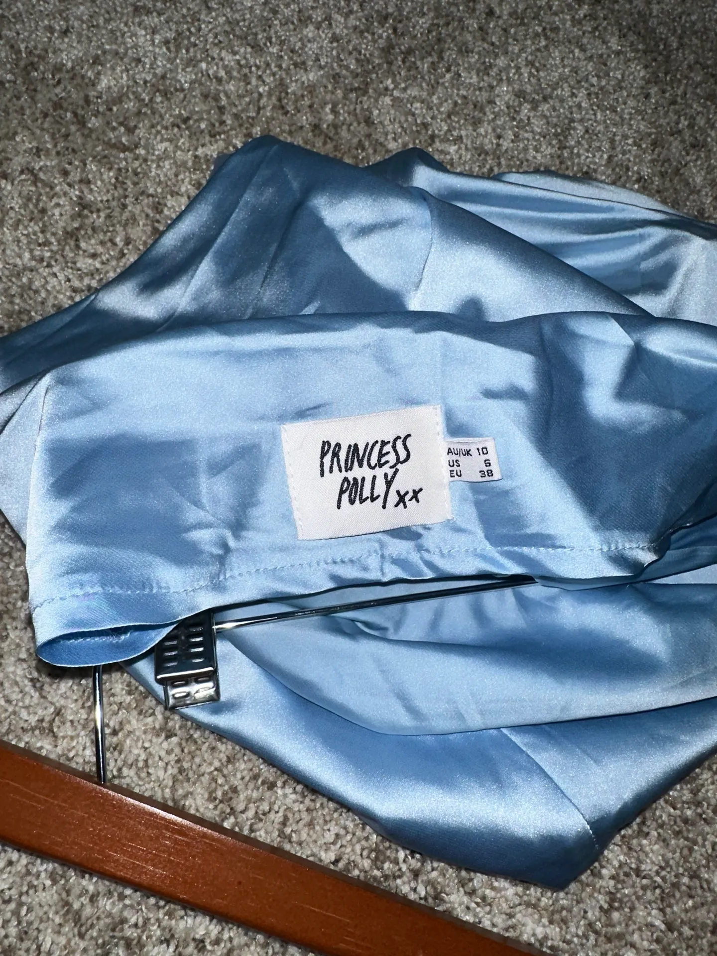 JASMYN MINI DRESS BLUE - Image 5