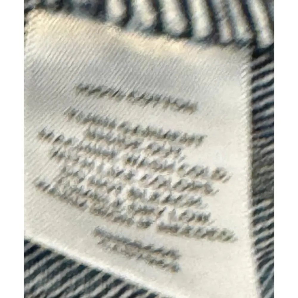 BP Women Jeans Distressed Frayed Hem Carpenter Mid-Rise  Crop Denim Blue Size 28 - Image 9