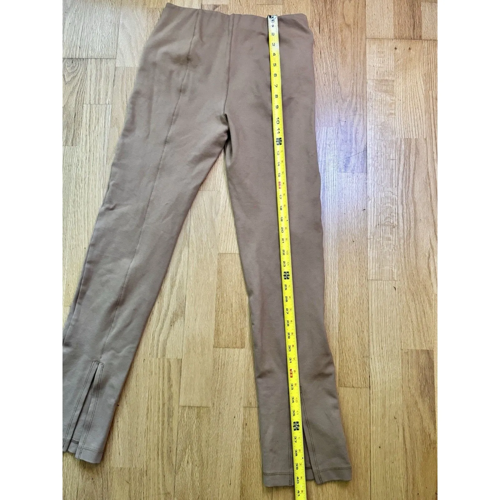 Maeve by Anthropologie Women's Kick Flare Pull On Dress Pants Camel Tan Size XS - Image 6