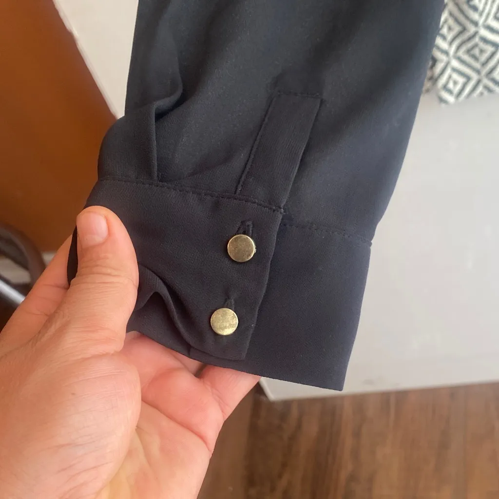 Chico's Monochrome Patterned Knit Top - Image 5