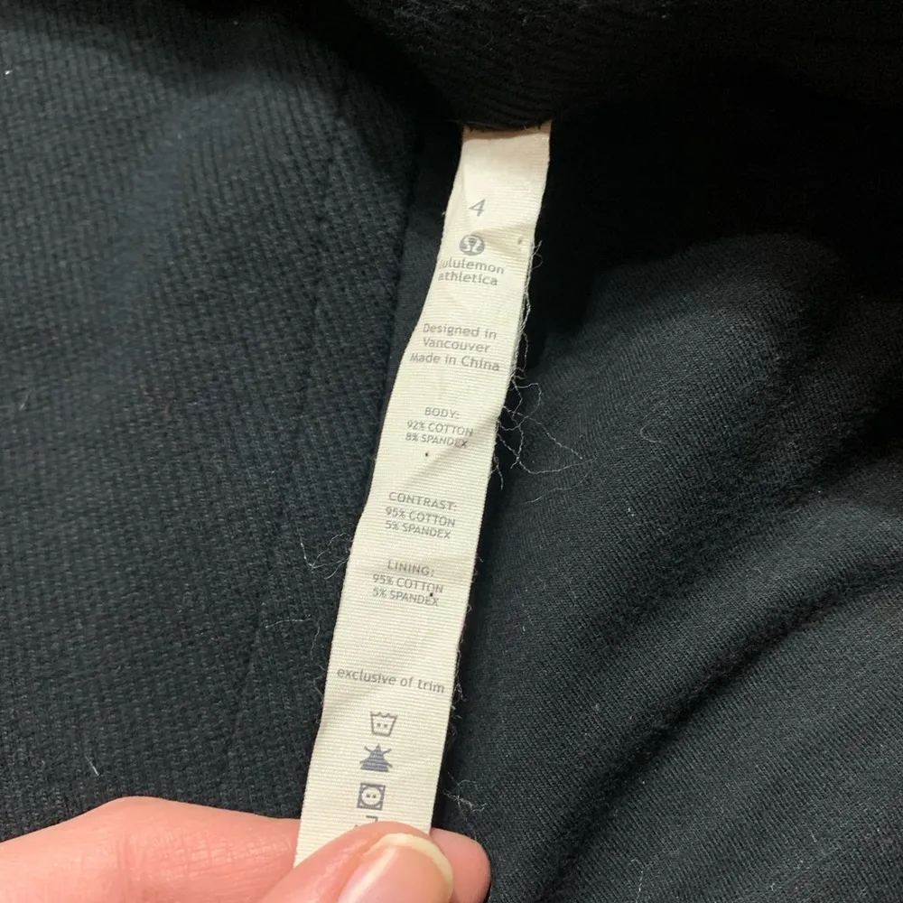 Lululemon black button up sweatshirt 4 - Image 7