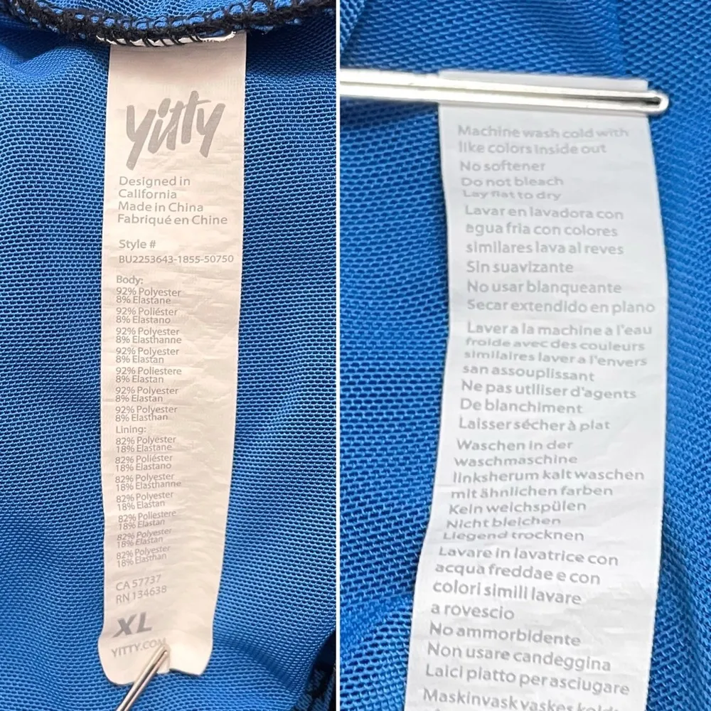 Yitty by Lizzo Plusshy Asymmetrical Bodysuit Iconic Black Crushed Velvet Size XL - Image 14