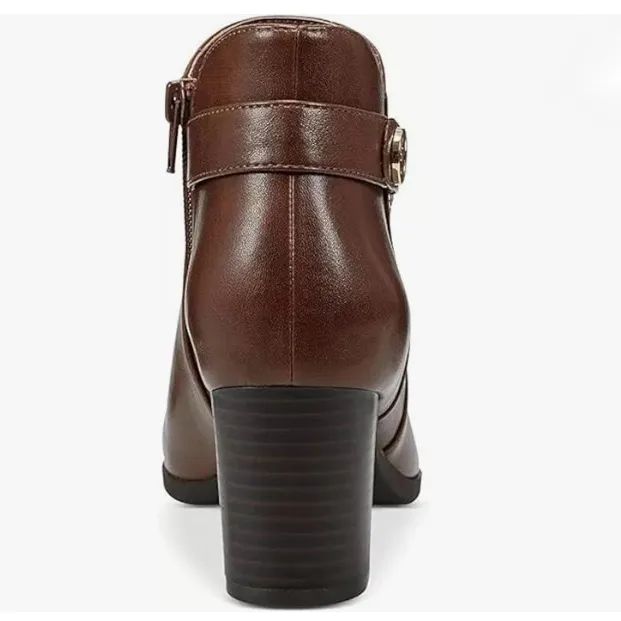 Giani Bernini Chocolate Ankle Booties Size 10 - Image 3