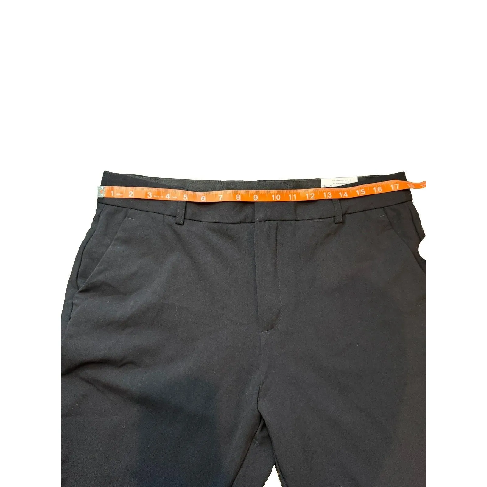 Nine West Dress Pants Barely Bootcut Zip Fly Black Women Size 14 Mid Rise NWT - Image 6