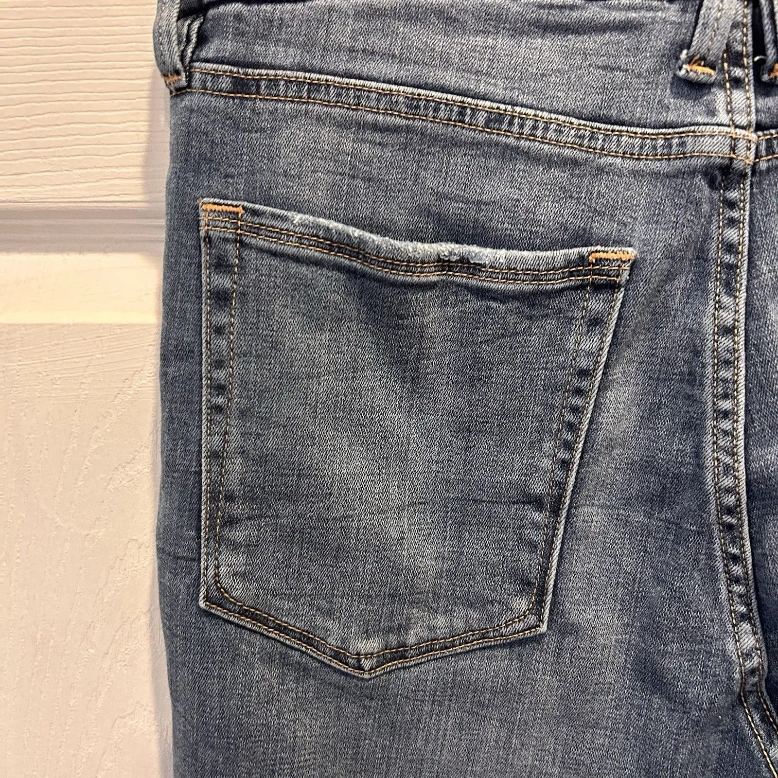 Good American Jeans Women's 14/32 Blue Good Waist‎ Distressed Stretch High Rise - Image 9