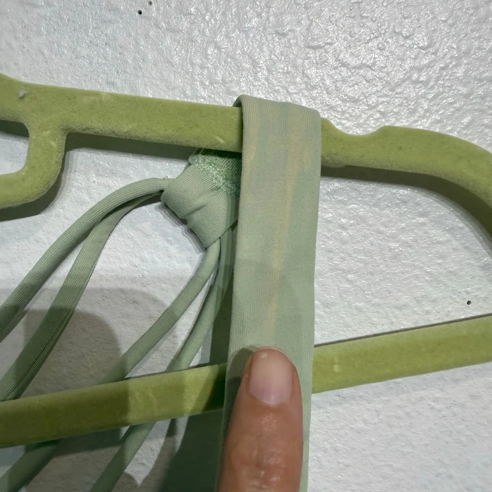 Lululemon Citra Lime Free To Be Serene Sports Bra Sz 8 - Image 8